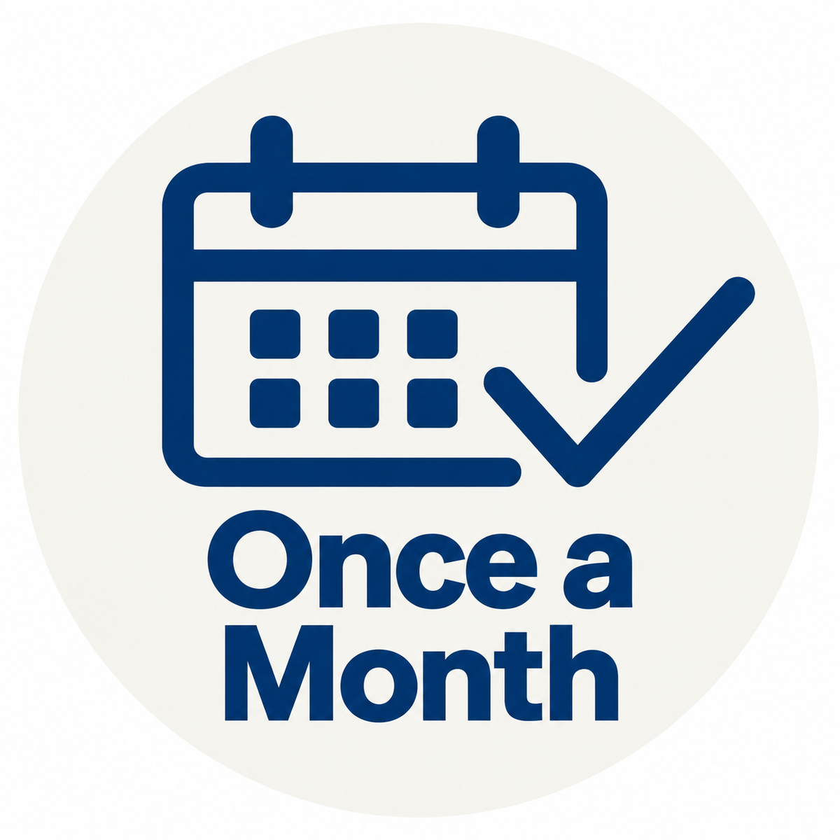 Once A Month Service